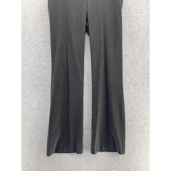 Ann Taylor Women's Pants Devin Fit Solid Gray Size 8 Boot Cut - Picture 13 of 13